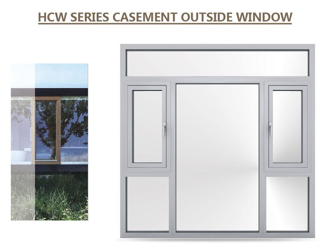 fenêtre de tissu pour rideaux avec des abat-jour, fenêtre en aluminium bon marché de tissu pour rideaux, fenêtre en aluminium en verre réfléchissante de tissu pour rideaux